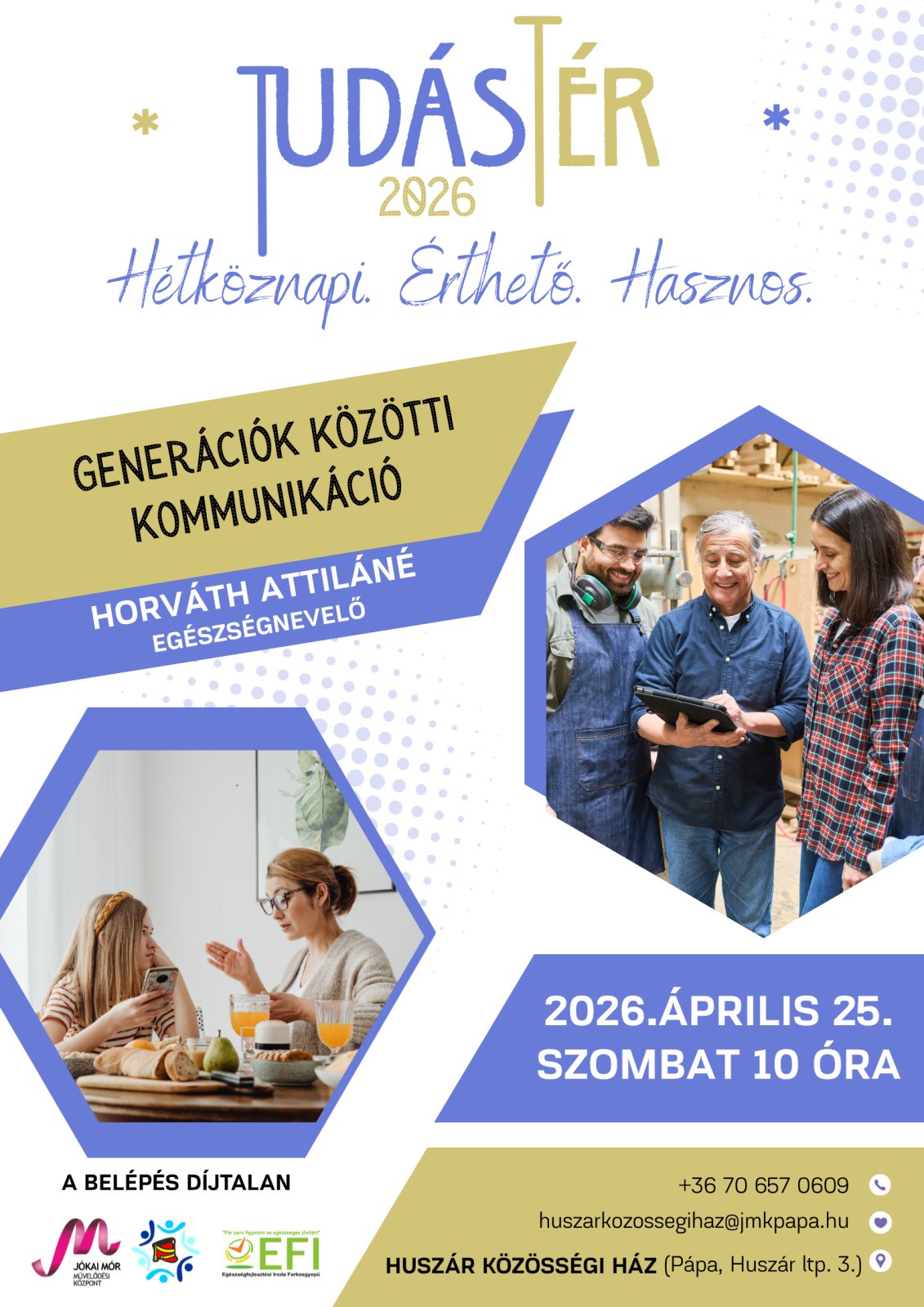 TudásTér - Generációk közötti kommunikáció