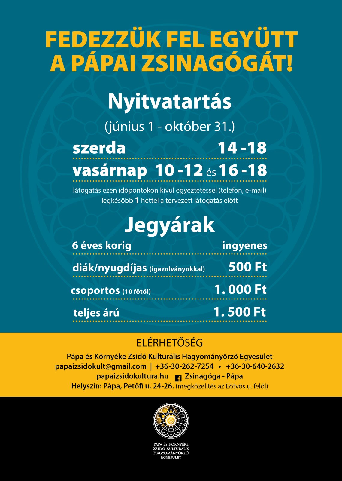Fedezzük fel együtt a Zsinagógát!